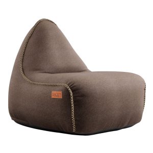 SACKit Canvas Lounge Chair - Brun