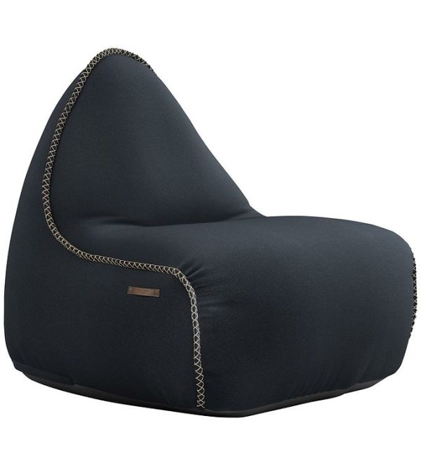 SACKit Sækkestol - Cura Lounge Chair - 96x80x70 cm - Sort - OneSize - SACKit Stol
