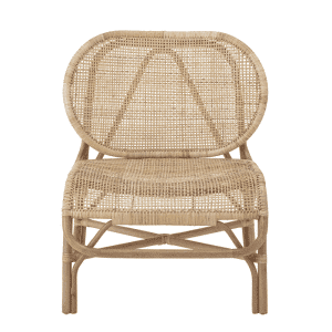Rosen Lounge Stol - Natur - Rattan