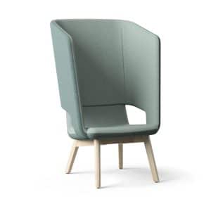 Twist & Sit Soft - hÃ¸j lounge stol med ben