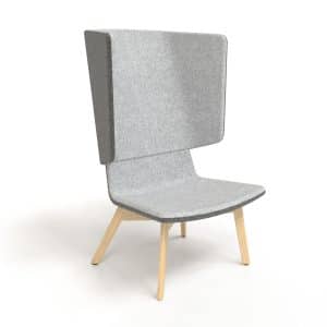 Twist & Sit - hÃ¸j lounge stol med ben