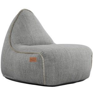 SACKit Sækkestol - Cobana Lounge Chair - 96x80x70 cm - Lysegrå