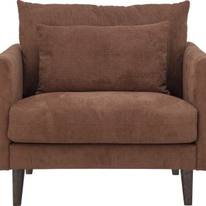 Creative Collection - Thess Loungestol - Brun - - Regain Poly