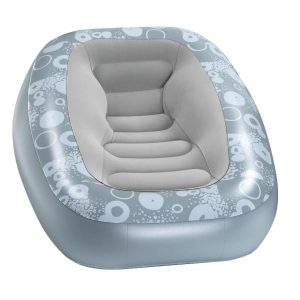 Bestway Deluxe Lounger lyseblå 152x127x76cm