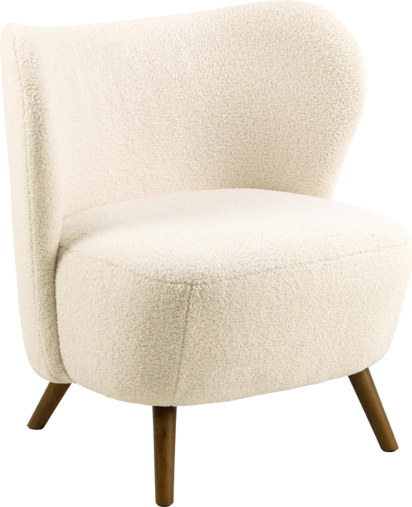Myrelia, Lounge stol, Fløde, Orson stof (H: 82 x B: 76 x D: 73)