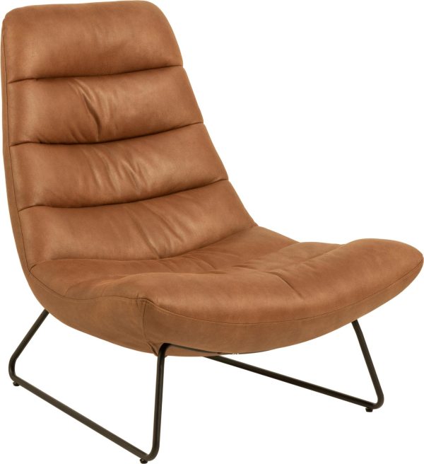 Wylisse, Lounge stol, Brandy, Kentucky-blanding (H: 97 x B: 82,5 x D: 93)