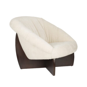 DUTCHBONE Lounge Chair Emilius Beige