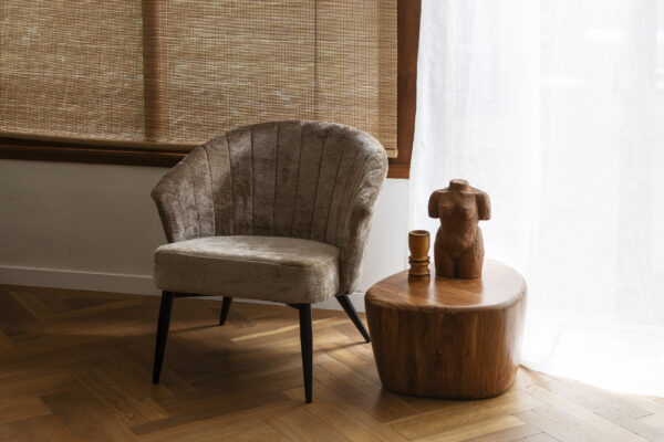 DUTCHBONE Lounge Chair Georgia Beige