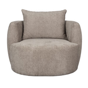 DUTCHBONE Lounge Chair Rocca Cappuccino