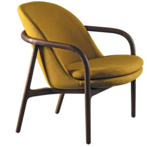 Artisan Neva Lounge Chair Low - Valnød - Steelcut Trio - Jeg skriver selv farvekode ved udtjek