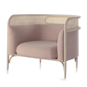 Gebrüder Thonet Targa Lounge Stol - Sort Lak
