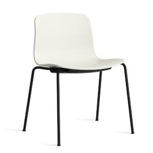 HAY About a Chair - AAC 16 - Sort Stel - Melange Cream