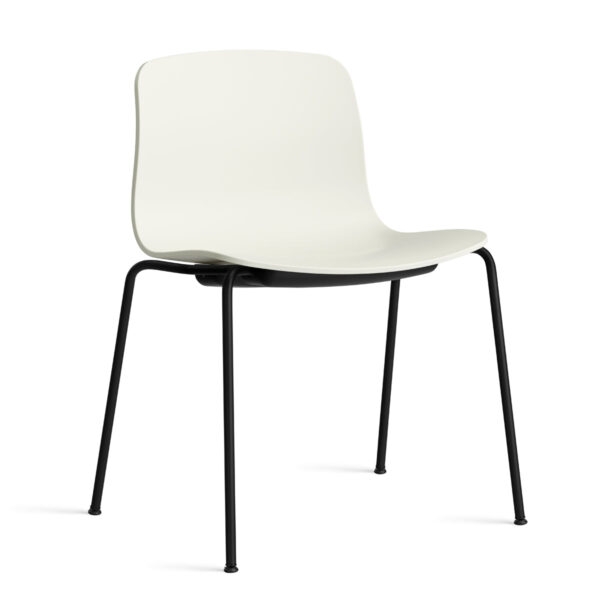 HAY About a Chair - AAC 16 - Sort Stel - Melange Cream