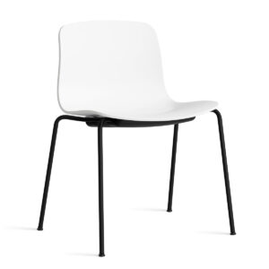 HAY About a Chair - AAC 16 - Sort Stel - White