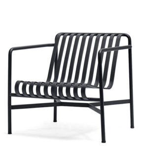 HAY Palissade Lav Lounge Stol - Anthracite