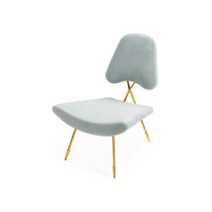 Maxime Lounge Chair Light Blue