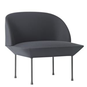 Muuto Oslo Lounge Chair - Steelcut 180