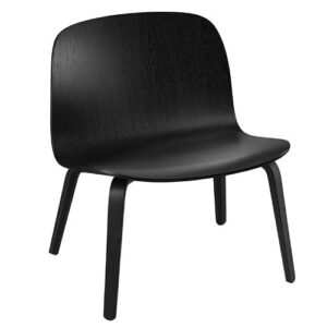 Muuto Visu Lounge Chair Wood - Støvet grøn