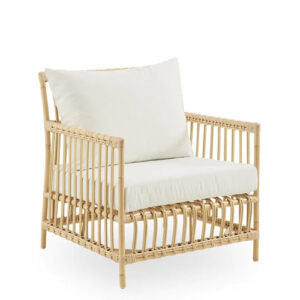 Sika Design Caroline Exterior Lænestol - Inkl. Hynder - Natural - White B450 (som vist)