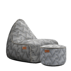 Lounge Chair & Pouf Noir - Limited Edition