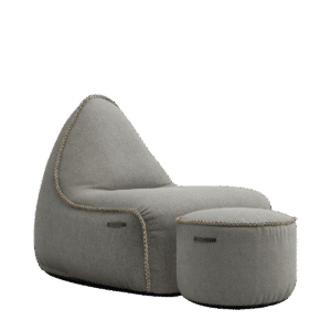Medley Lounge Chair & Pouf