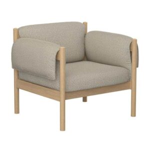 Skovby SM850 Lounge stol - Eg massiv mokkabejdset - crush50