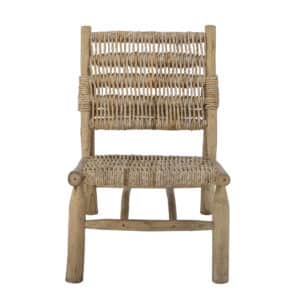 Bloomingville - Ruthy Loungestol, Natur, Teak