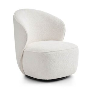 Theo lounge chair - Ivory