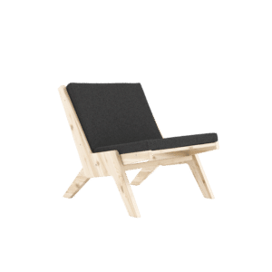 Karup Design sway lounge chair Midnight grey