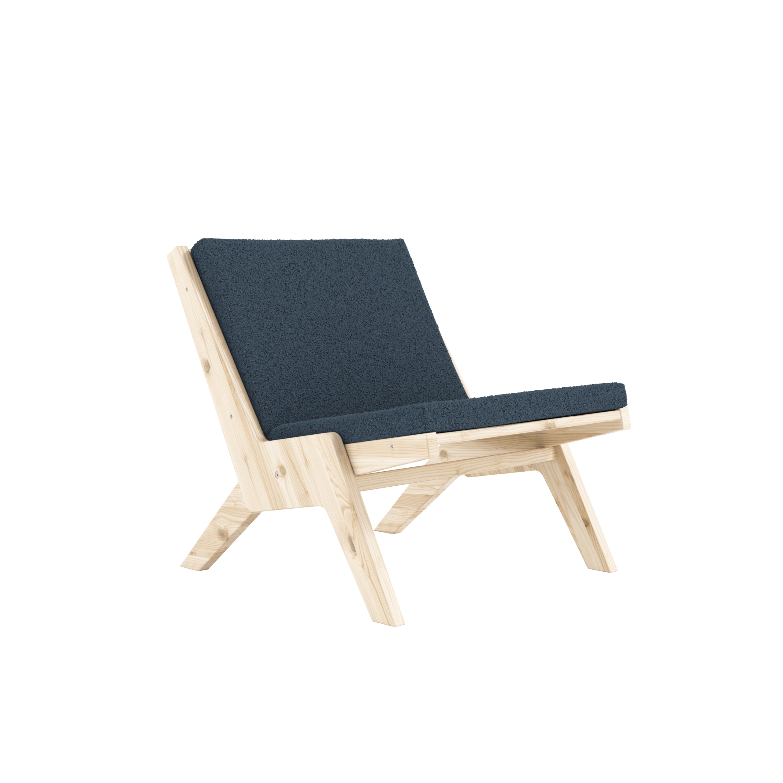 Karup Design sway lounge chair Oxford Blue