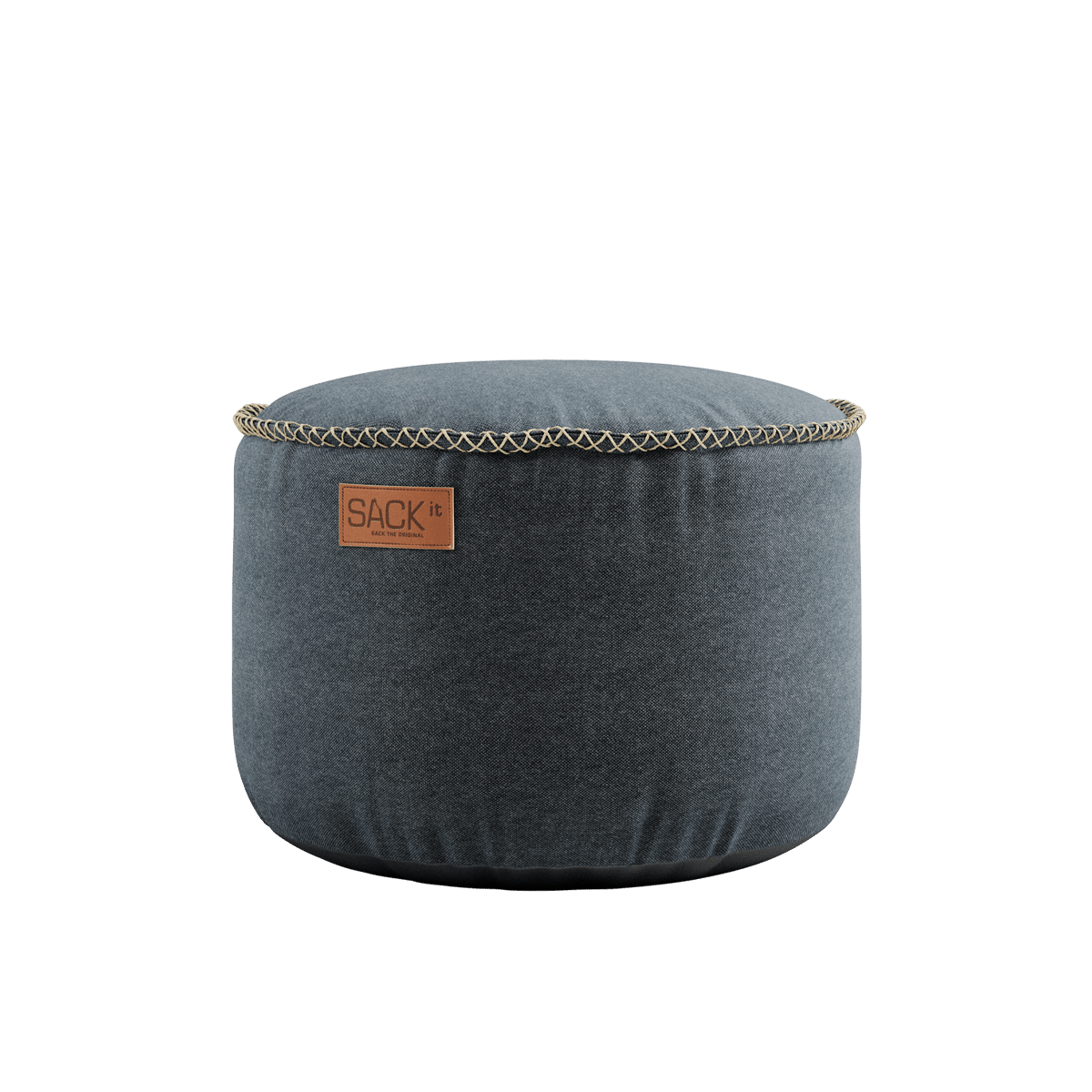 Canvas Pouf
